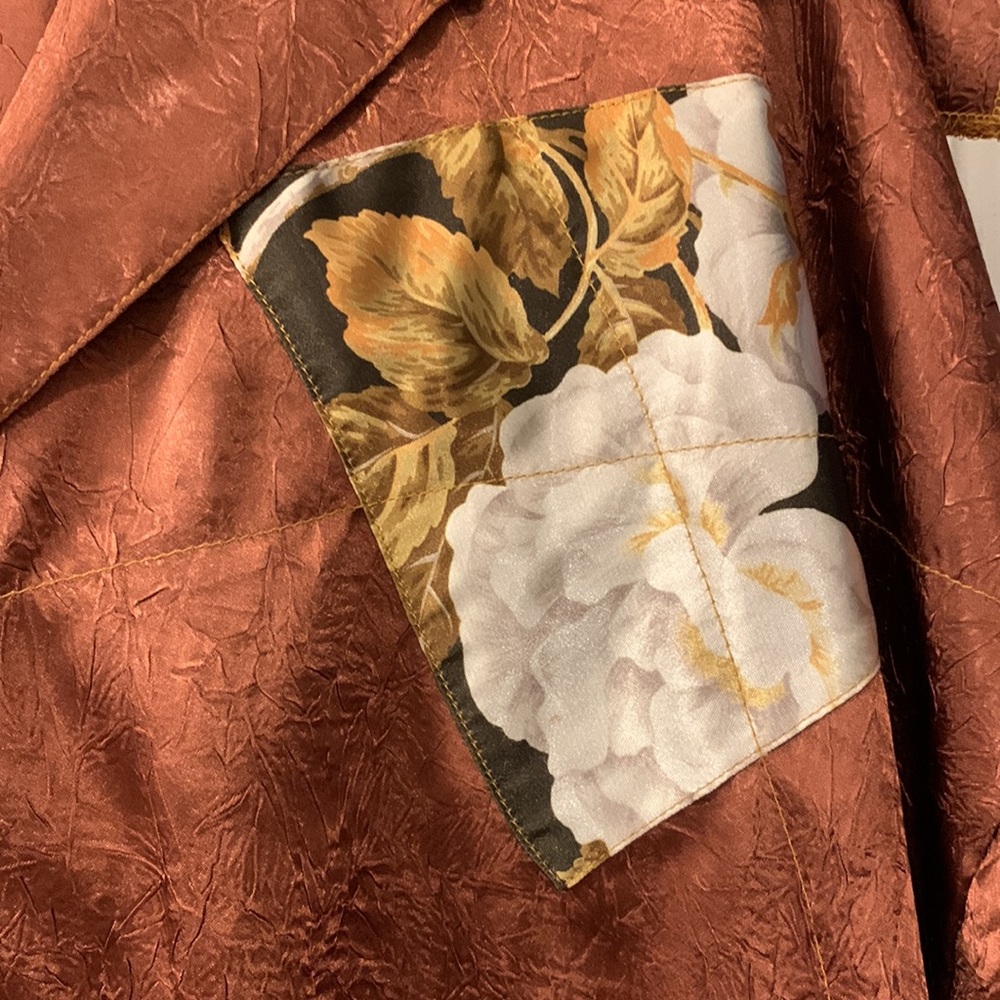 AUTHENTIC NOTHING MATCHES :2 PCS PANT SET:SZ3= XL:COPPER MIX COLORS/ARTSY BOHO - Picture 3 of 12
